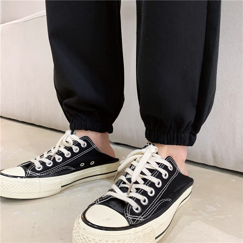 Quần jogger nữ lưng cao GUO-UO chất nỉ da cá phong cách hè thu 2021