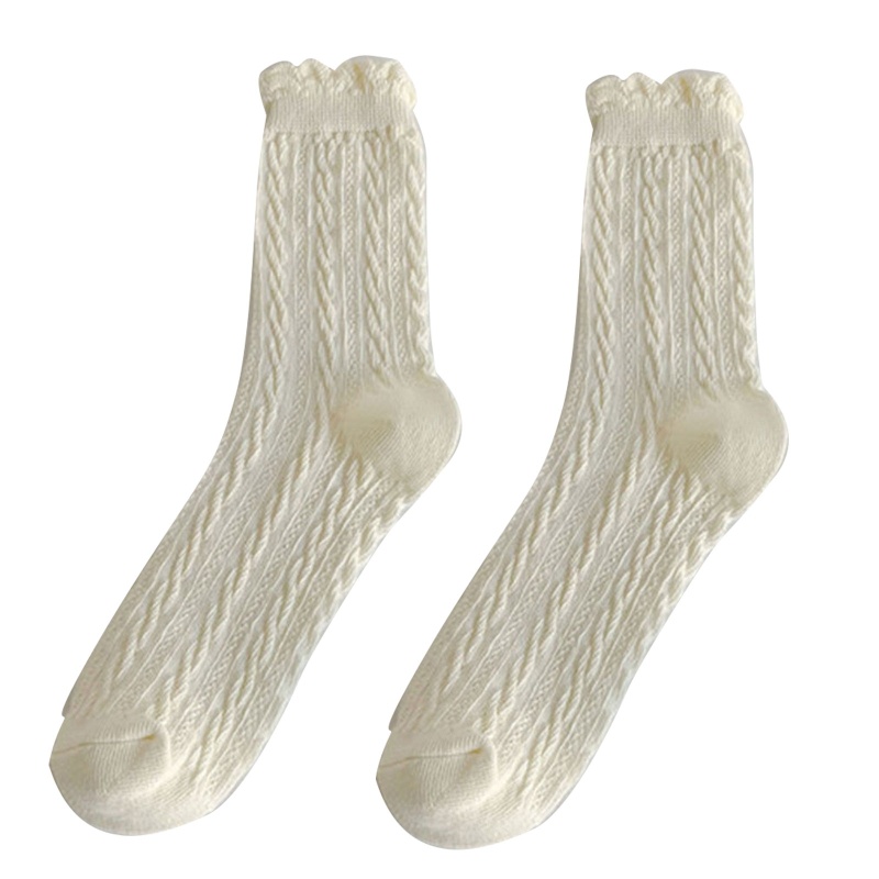 XIXI Vớ cotton dệt kim cổ thấp màu sắc ngọt ngào phong cách lolita thời trang thu đông cho nữ