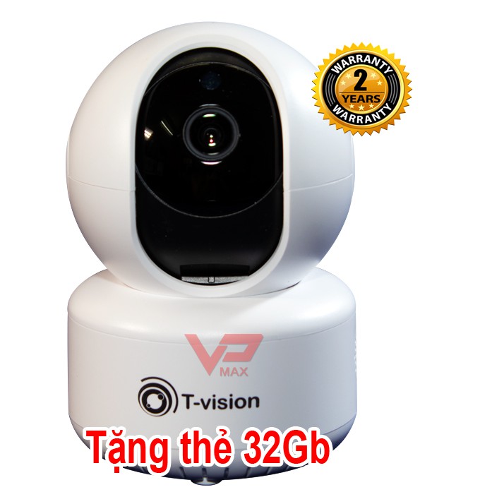 Camera T-vison 1.0 - 2.0Mp, Thẻ nhớ sandisk 32GB