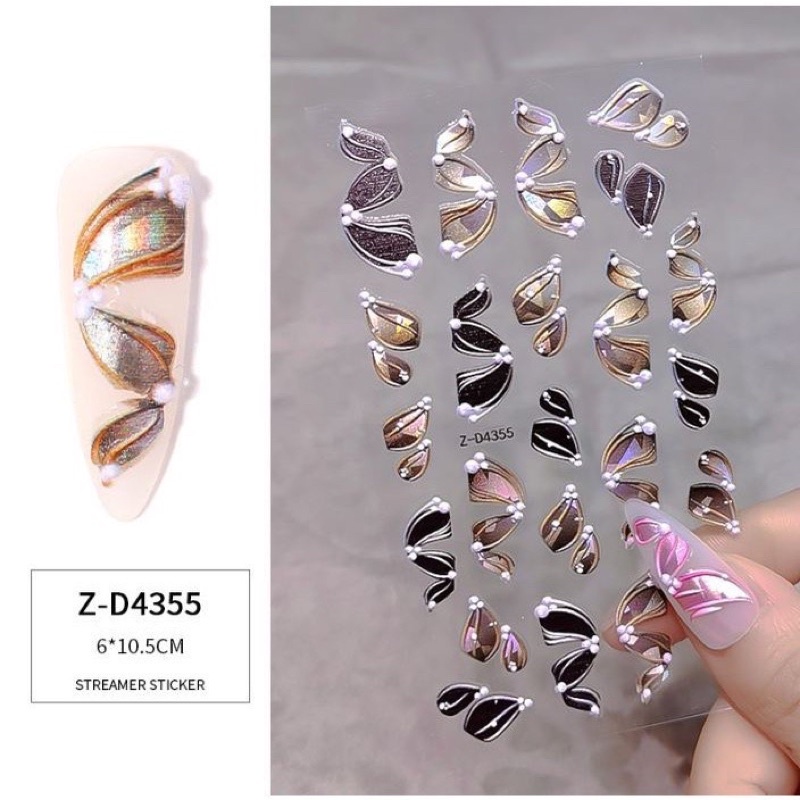 Sticker nổi 5D sang chảnh