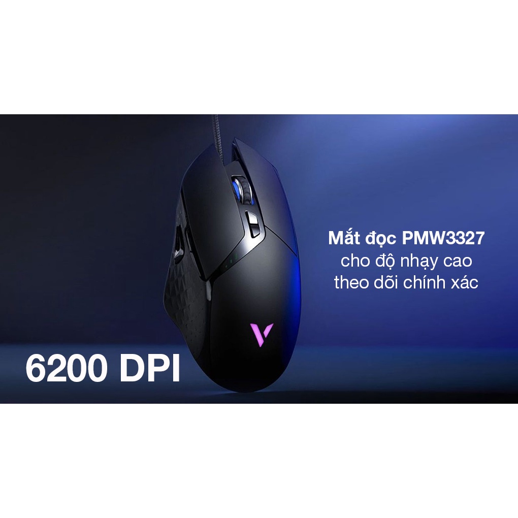 Chuột Có Dây Gaming Rapoo VT30 Đen ( Like New )