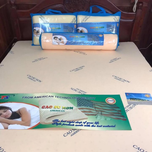 Nệm cao su non 1mx2mx10cm