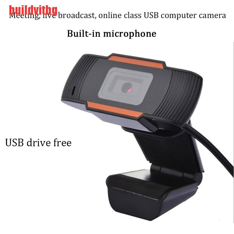 {buildvitbg}USB 2.0 hd webcam pc digital camera video recording with microphone rotatable GVQ