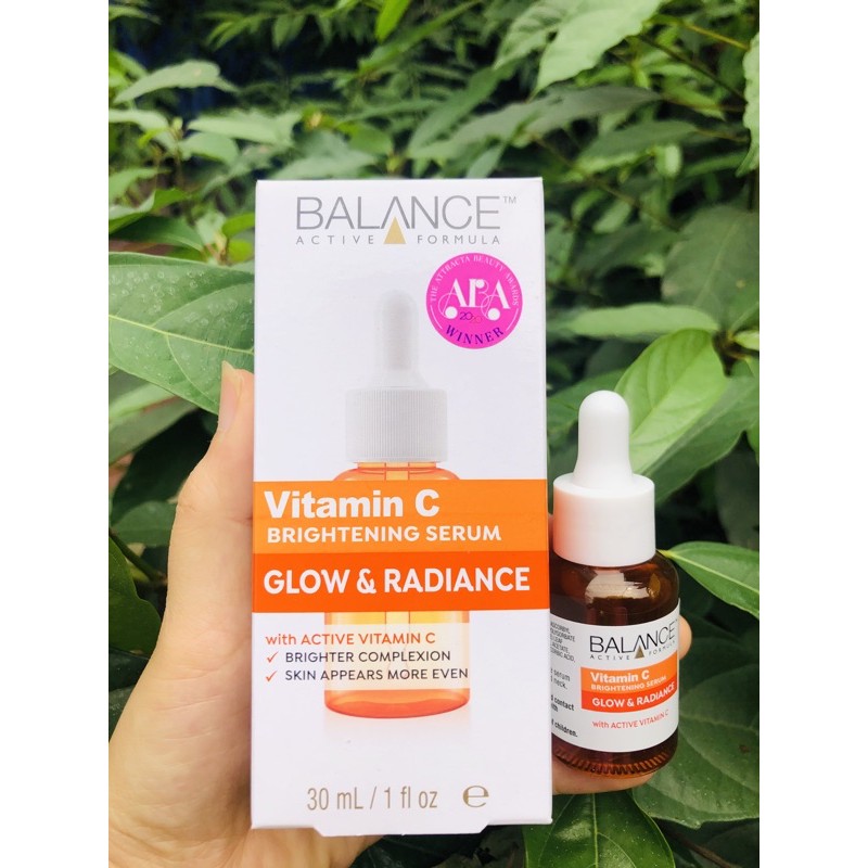 Serum Trắng Da, Mờ Thâm Balance Active Formula Vitamin C Brightening 30ml