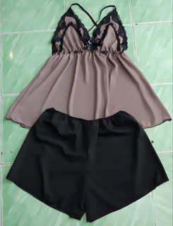 Đồ ngủ sexy voan lụa