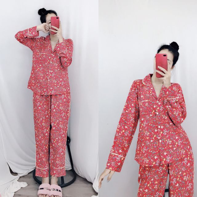 Bộ pijama lụa