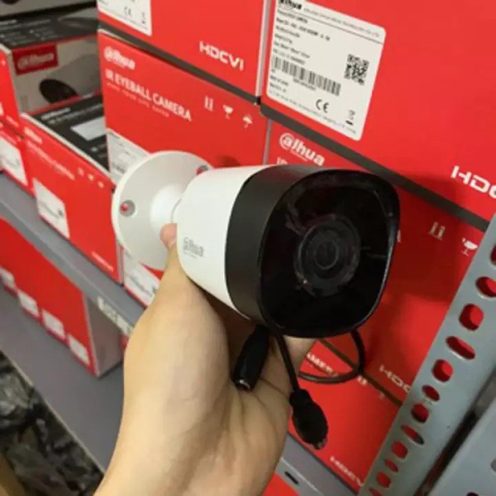 Mắt Camera Dahua ngoài trời thân B1A21 nhựa, B2A21 sắt hàng chính hãng BH 24 tháng