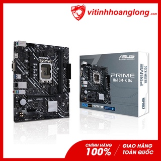 Main asus prime h610m k d4 socket 1700 - chính hãng phân phối synnex fpt bh 36t