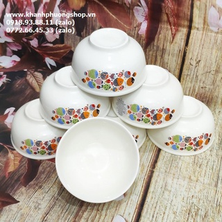 chén cơm sứ trắng Minh Long - chén cơm sứ Minh Long