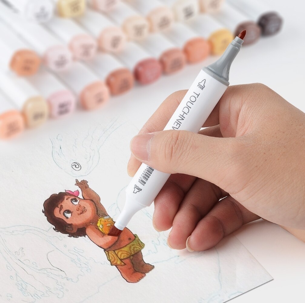 Bút vẽ nghệ thuật 6 / 12 / 24 màu độc đáo
