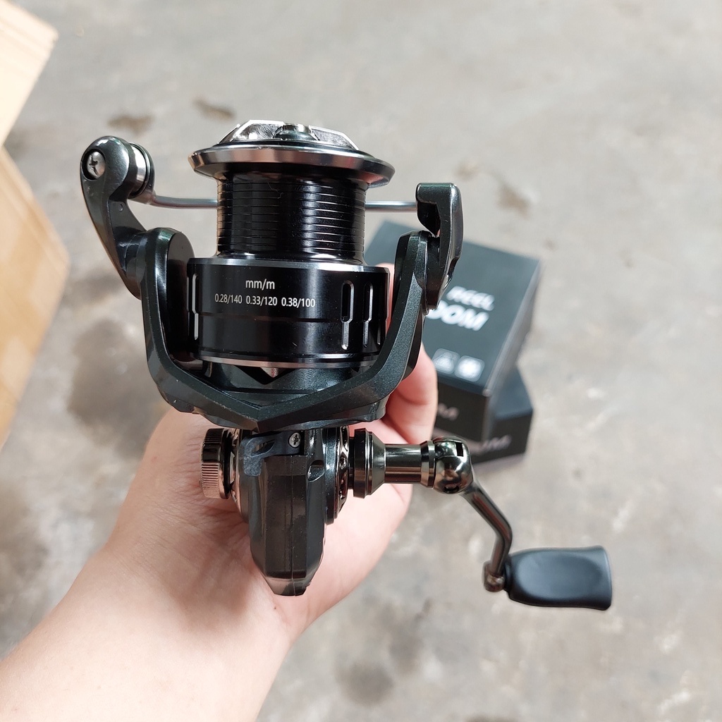 Máy câu cá cao cấp thép không ghỉ SIZE 2500 3000