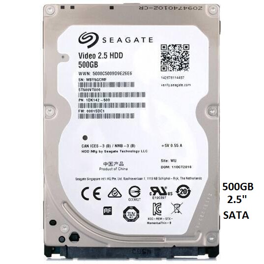 Ổ Cứng Ngoài Seagate 500gb 500 Gb 2.5 Inch 5400rpm Sata2 Sata3 Hdd Mới