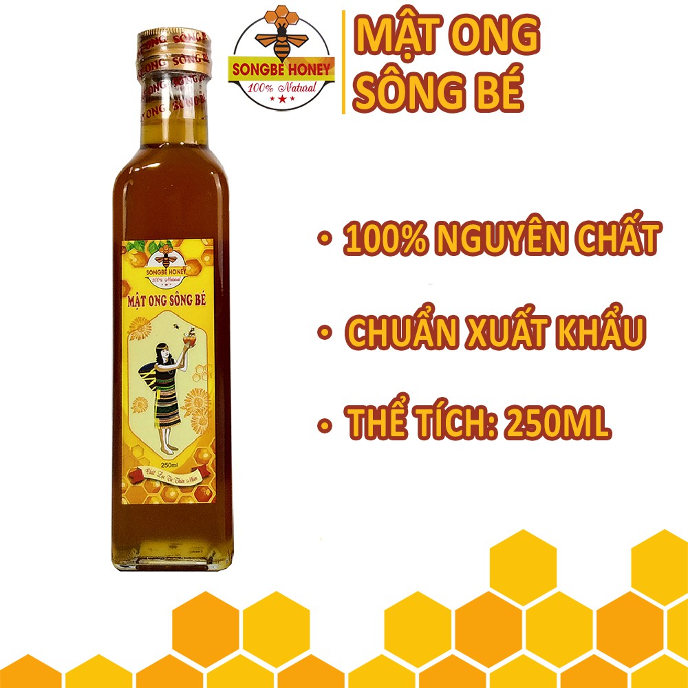 [CAO CẤP] MẬT ONG SÔNG BÉ 250ml Nguyên Chất Từ Bình Phước - Vua Nông Sản 4.0 | BigBuy360 - bigbuy360.vn