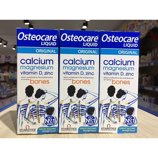 Canxi nước Osteocare (200ml) bổ sung canxi dùng cho trẻ trên 1 tuổi