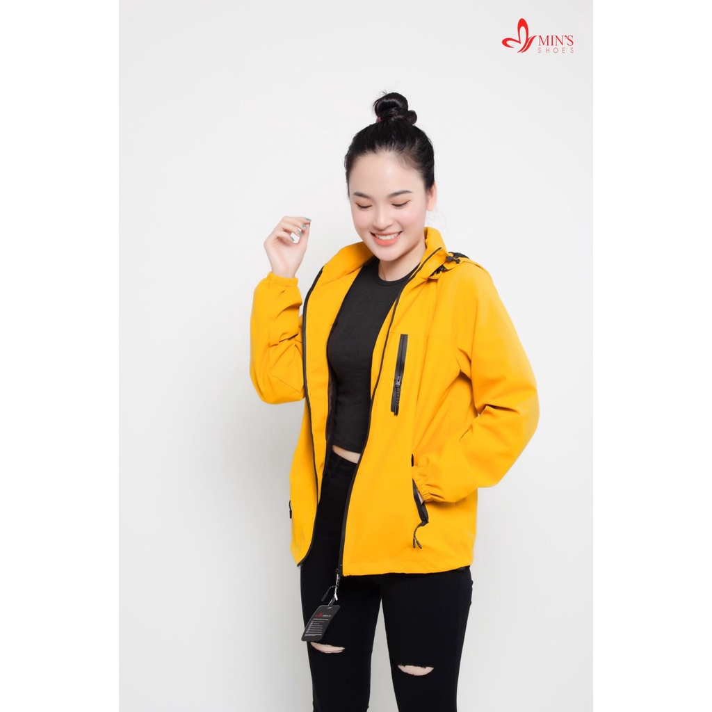 Min's Shoes -  Áo Khoác Gió MIN'S Cao Cấp 2 Lớp, Chất Gió Tráng Bạc, Chống Nước, Chống Gió, Ngăn Tia
