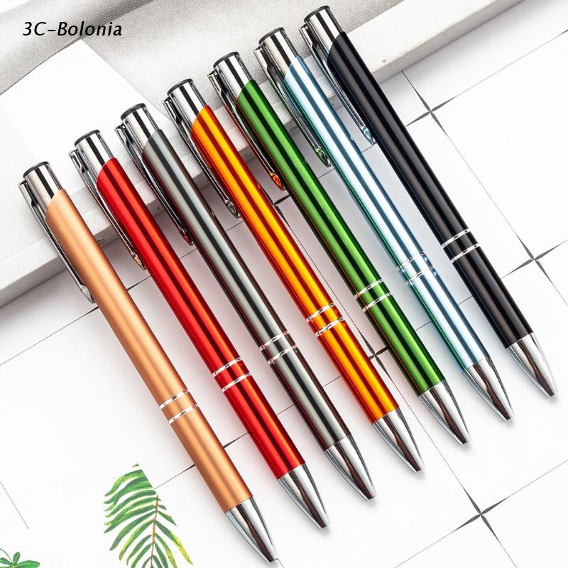 【PC】Bút Ký Bằng Kim Loại Cao Cấp Có Thể Thu Vào Ngòi Bút 1.0mm