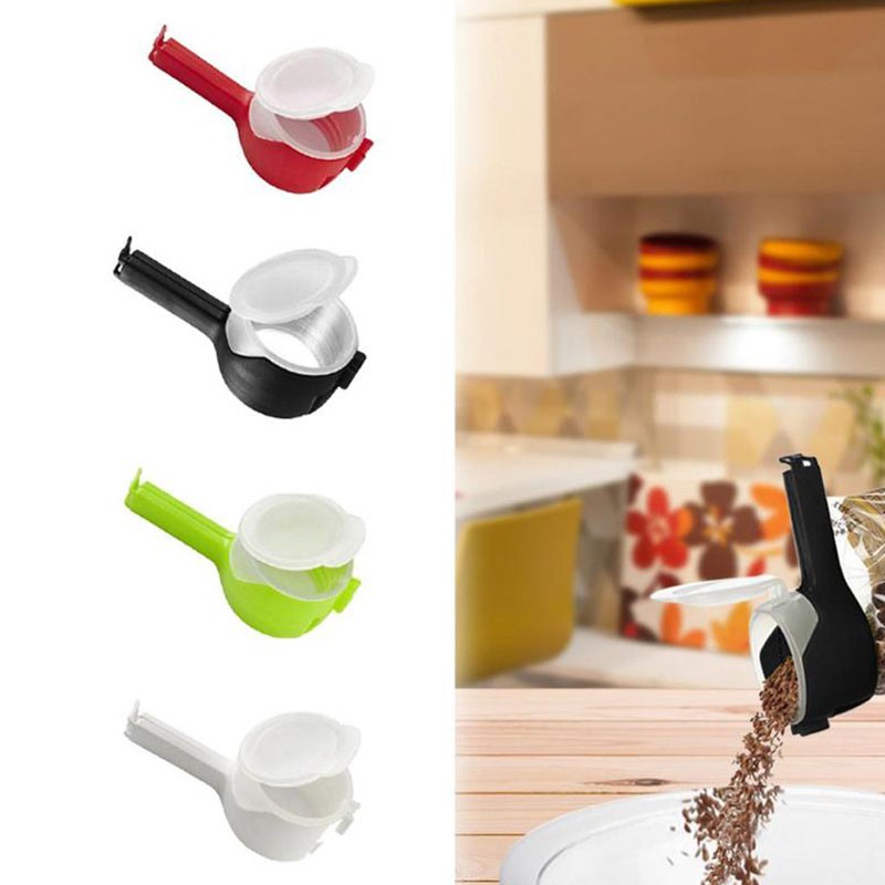 Kẹp khóa miệng túi thực phẩm giúp bảo quản thực phẩm tươi lâu tiện dụng