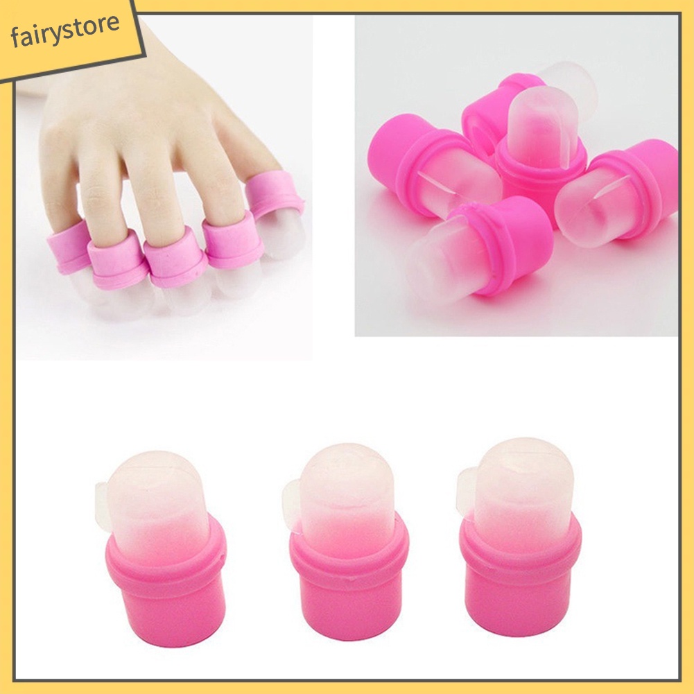 10 đầu nhựa tẩy nước sơn móng tay