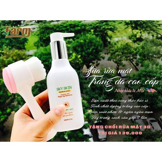 Sữa rửa mặt trắng da cao cấp SKY SKIN