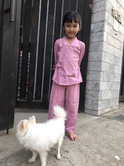 Áo Lam Đi Chùa # XÉO NƠ THÊU SEN GIÁ RẺ VÔ ĐỊCH