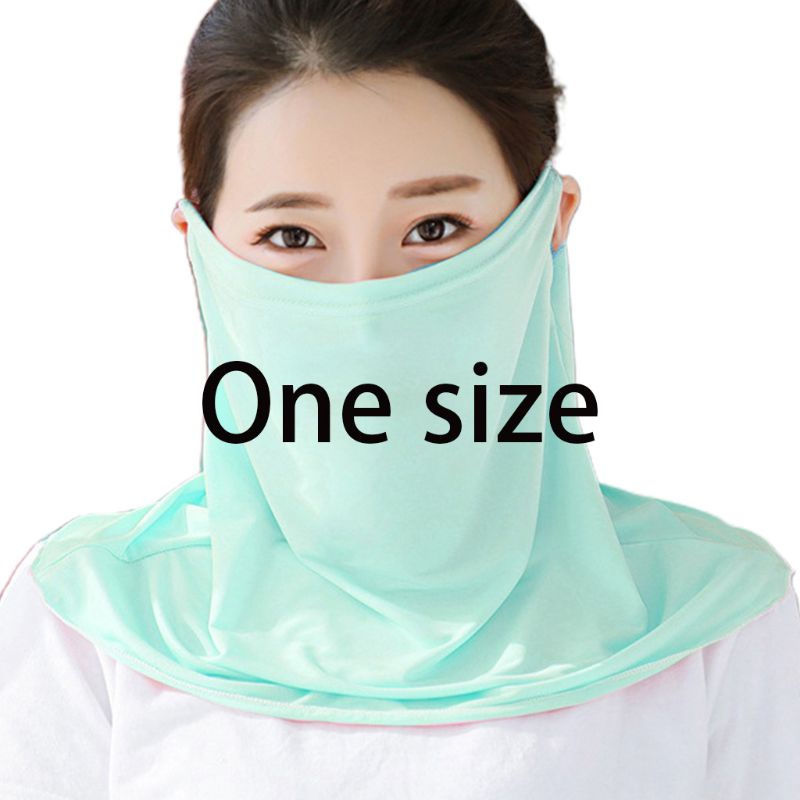 Khẩu Trang Balaclava Mềm Mại Chống Tia UV Bảo Vệ Mặt
