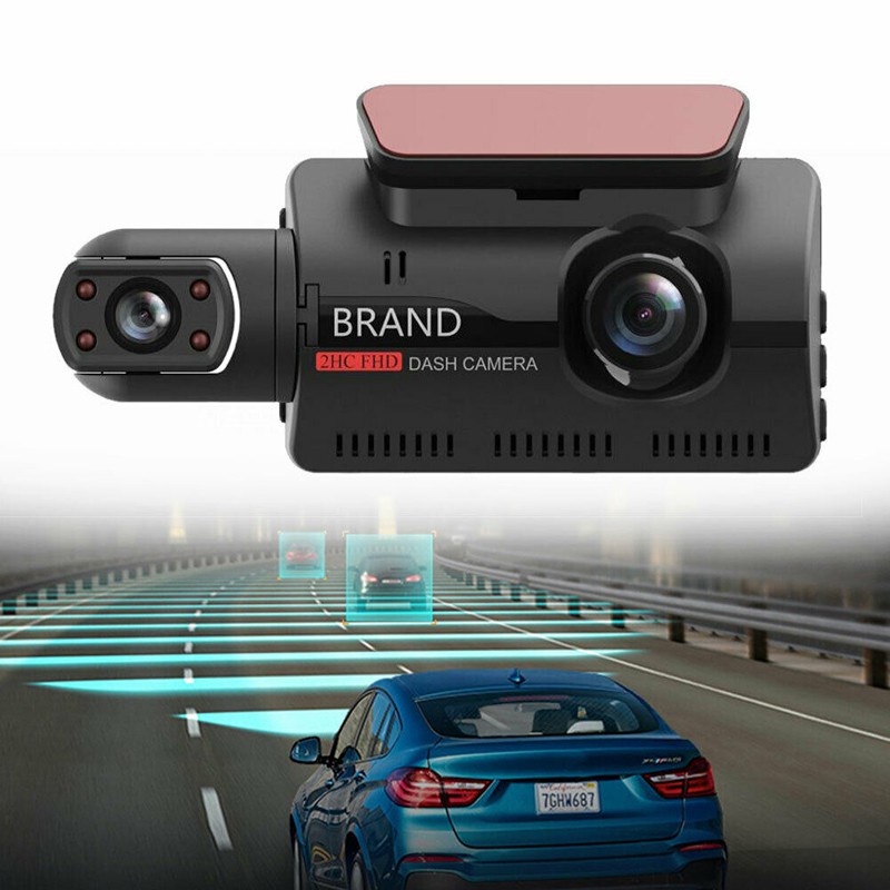 Camera hành trình ô tô 2K Vehicle Blackbox DVR A68 ghi hình trước, sau, bên trong xe, độ phân giải 2K
