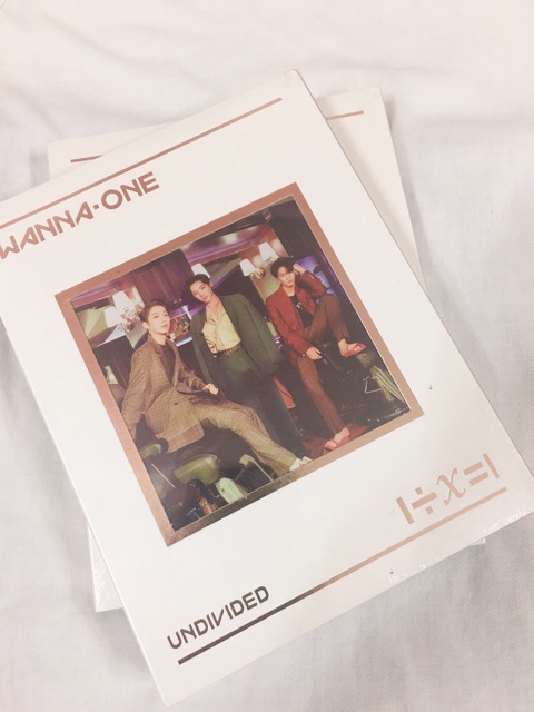 Wanna One album Undivided nguyên seal.