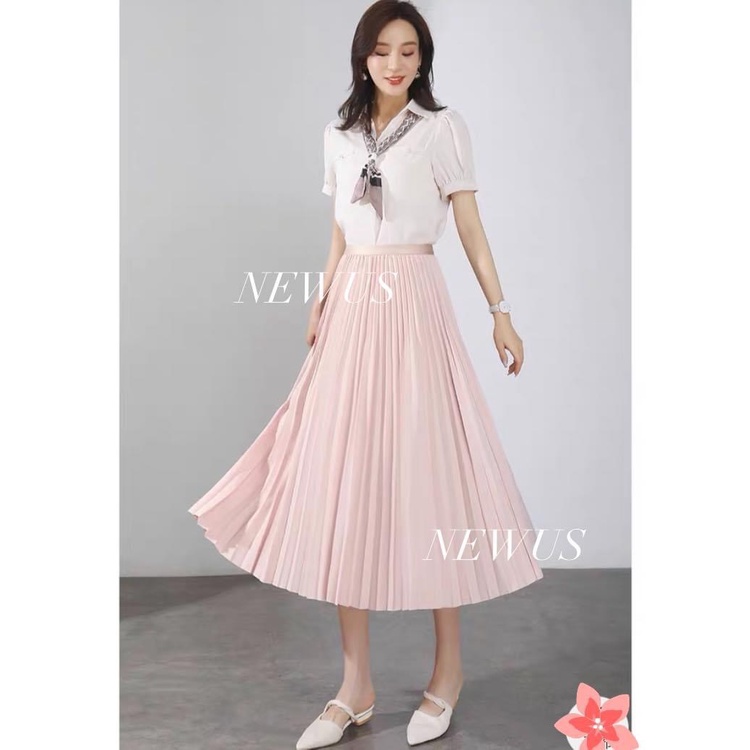 Chân Váy Xếp Ly Quảng Châu, Không Nhăn Nhàu