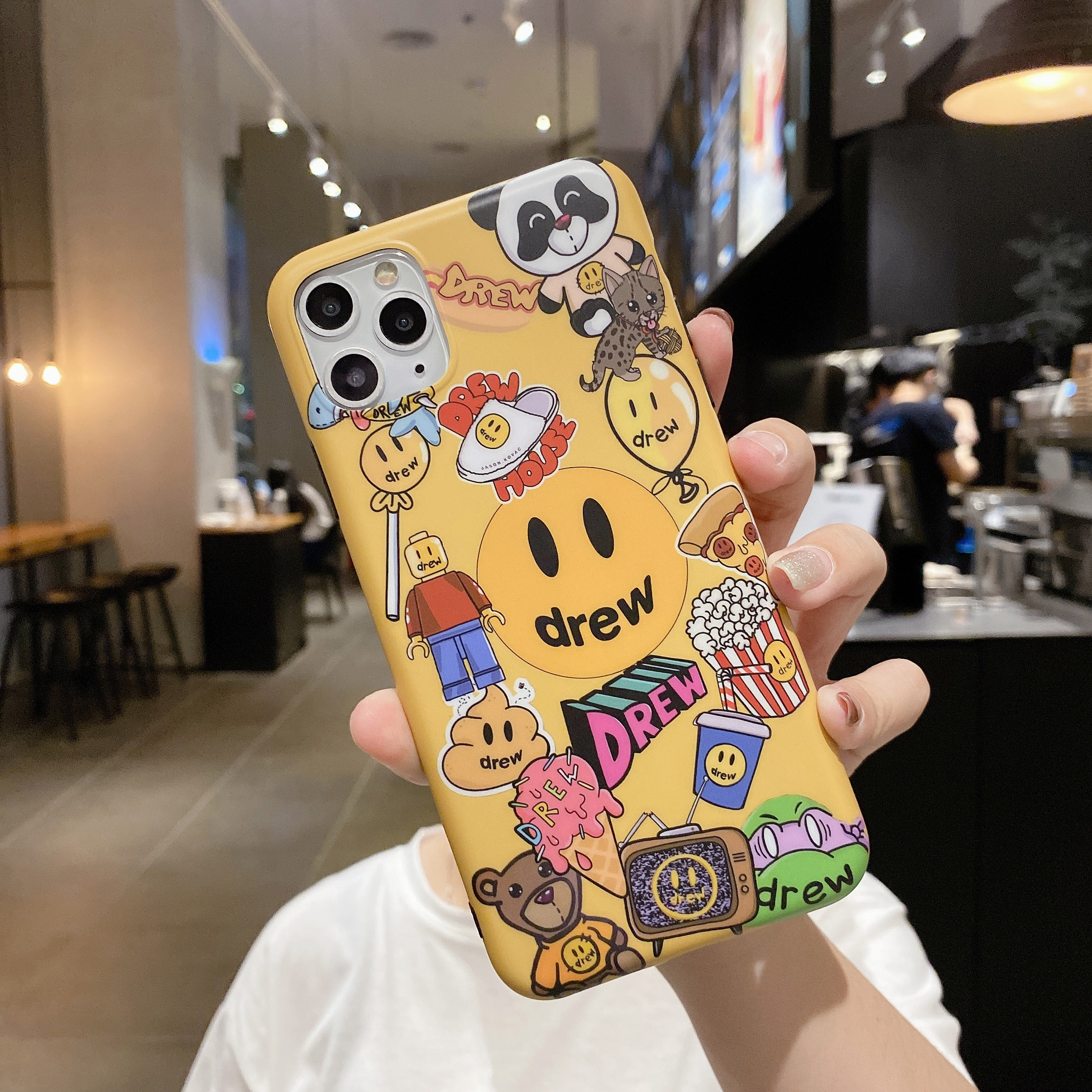 Ốp điện thoại silicon in hoạt hình cho iphone 12 12promax 11 11pro XR XS Max i7/8 6s plus SE 2020 | BigBuy360 - bigbuy360.vn