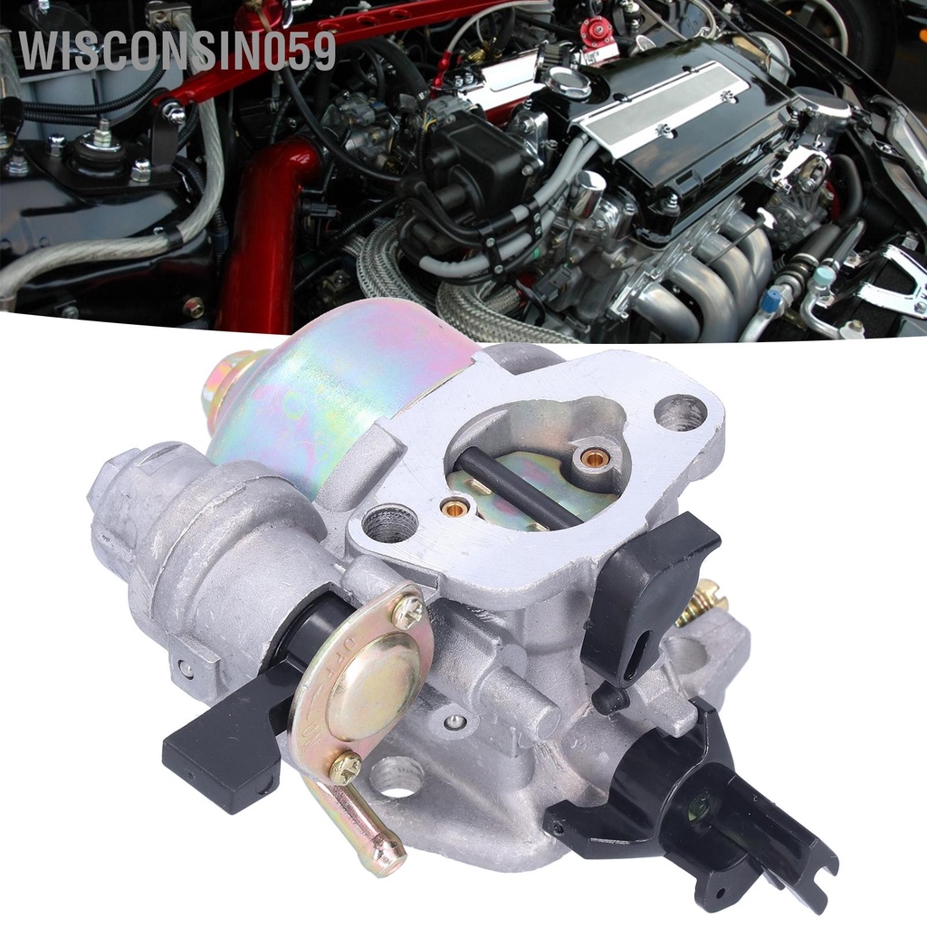 Wisconsin059 Bộ chế hòa khí phát điện động cơ Carb phụ kiện cho GX160 GX200 5.5HP 6.5HP