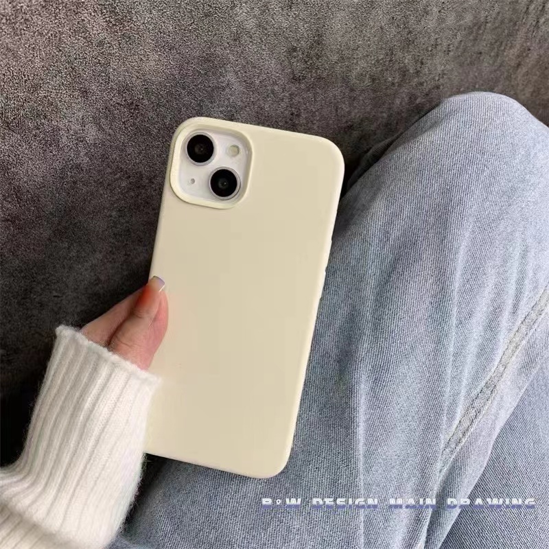 Ốp Điện Thoại Silicon Mềm Màu Đen Chống Trượt Cho iPhone 14 13 12 11 Pro MAX IX XS MAX XR SE2 iPhone 6 6s 7 8 Plus