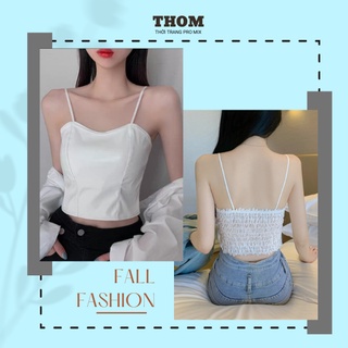 Áo Hai Dây Da Thời Trang THOM Cao Cấp