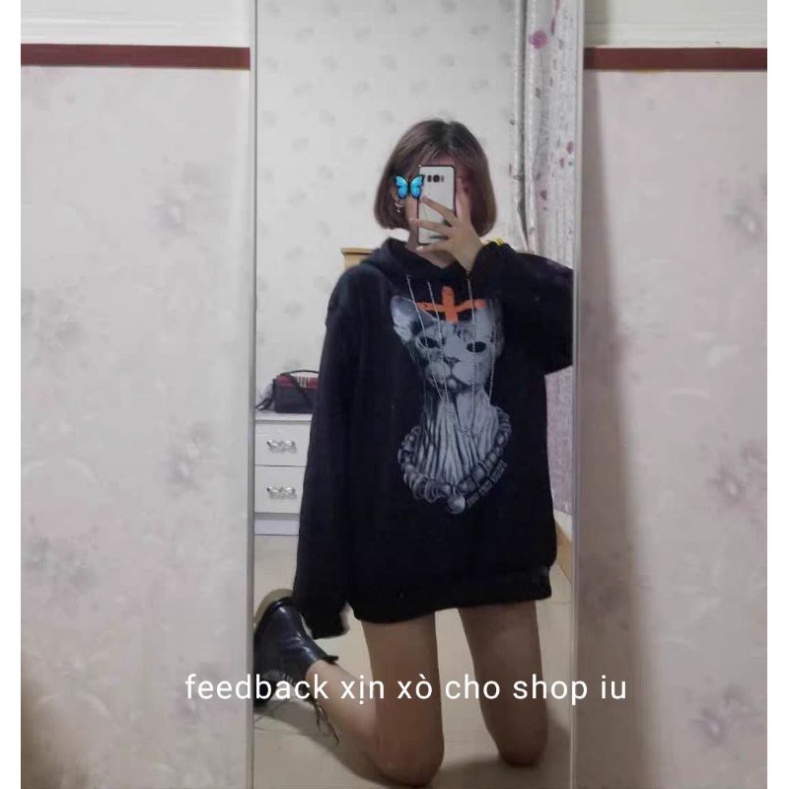 (Sẵn) ÁO NỈ SWAG CAT ULZZANG UNISEX ❤ FREESHIP 🍅 ÁO HOODIE DÁNG RỘNG 🍅 | WebRaoVat - webraovat.net.vn