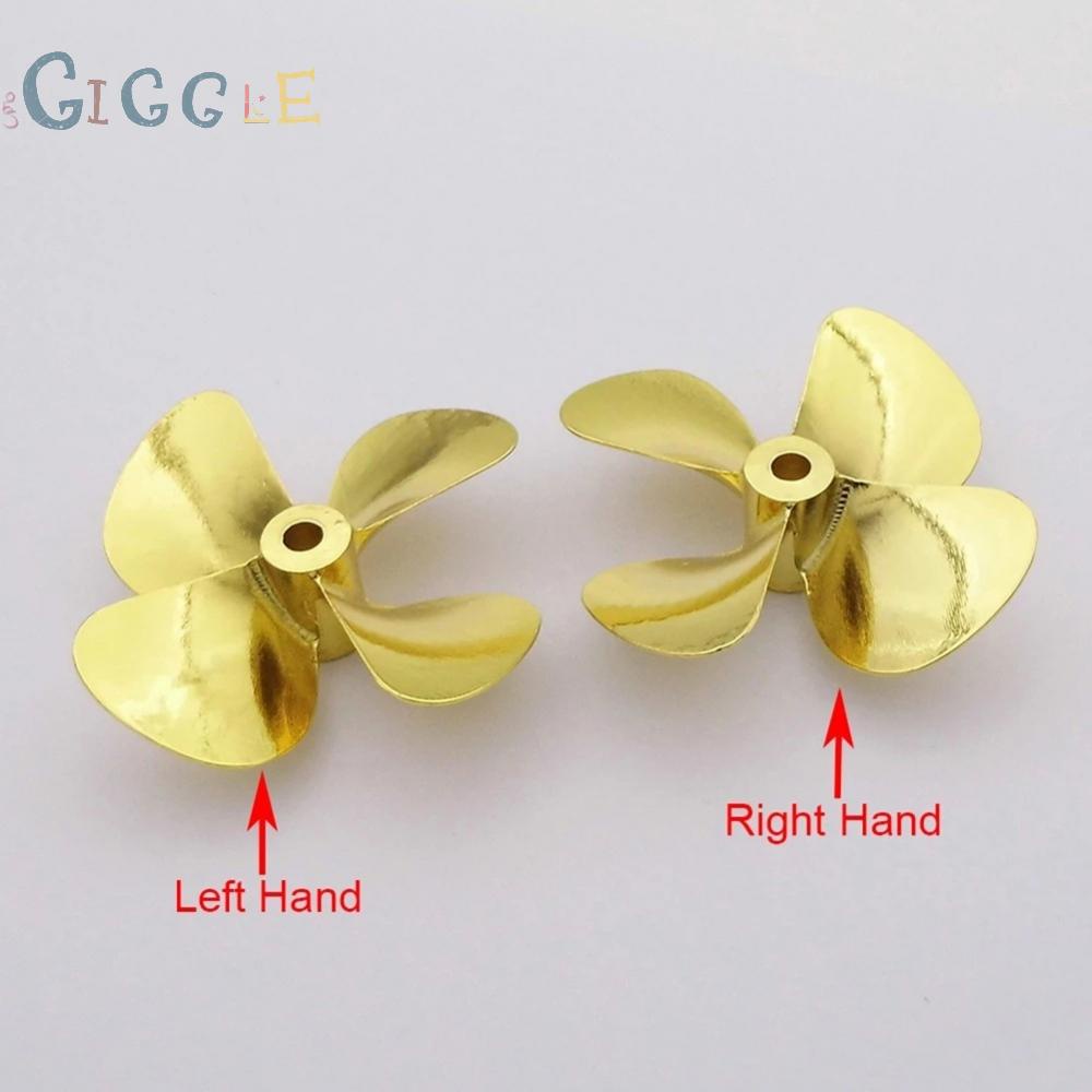 Chân vịt 4 cánh vừa với trục 4mm thay thế cho mô hình tàu điều khiển từ xa mới và chất lượng cao