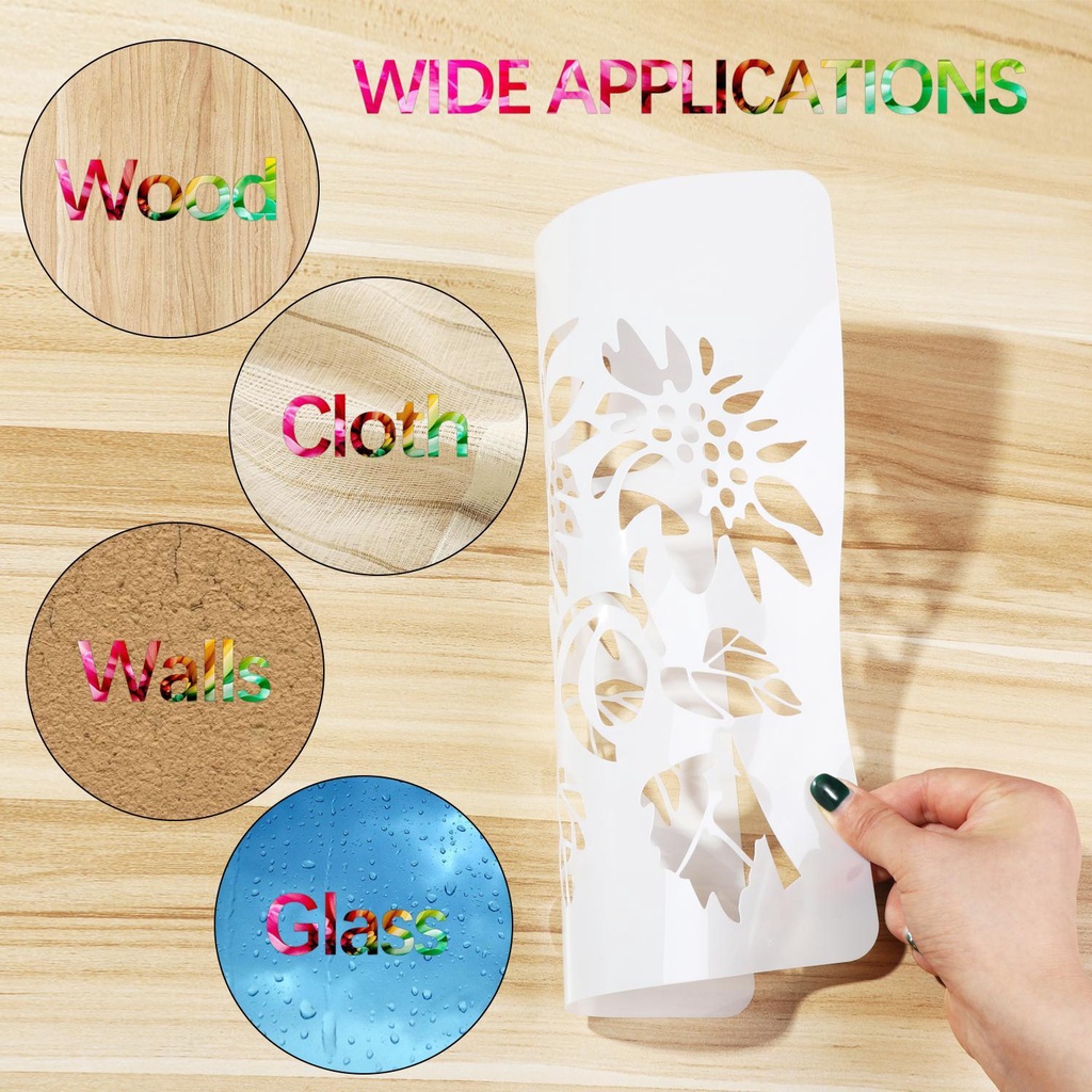 LAYOR1 Khuôn Mẫu Cắt Thẻ Trang Trí Album Hình Hoa Nhiều Lớp DIY