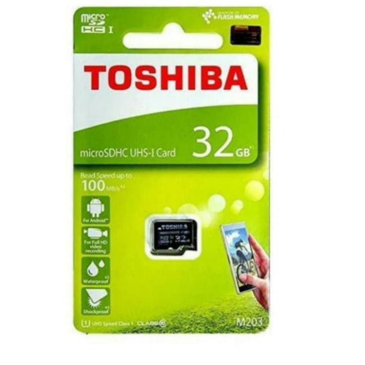 Thẻ Nhớ TOSHIBA 32GB CLASS10 MMC MICROSD 32GB | BigBuy360 - bigbuy360.vn