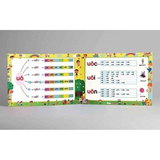 SET TẬP ĐÁNH VẦN CHO BÉ 2 IN 1