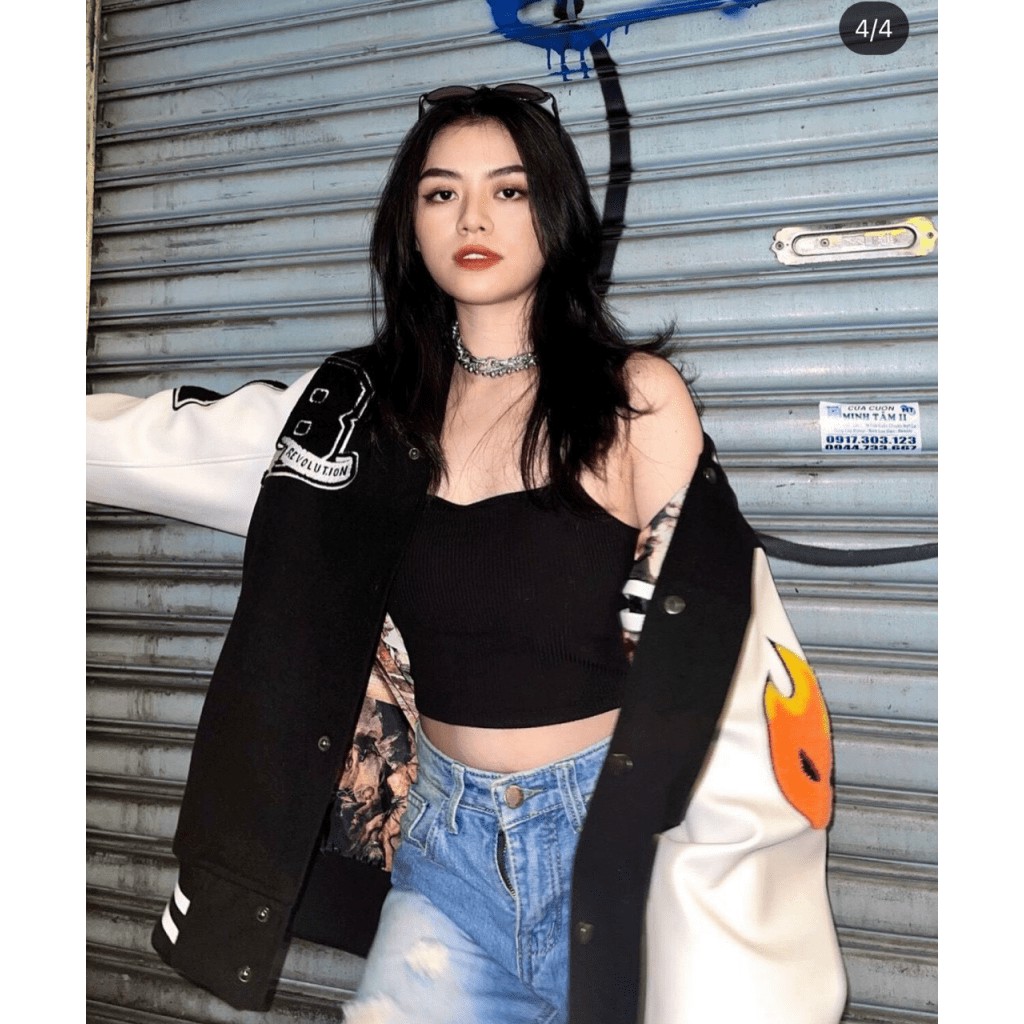 ÁO KHOÁC BOMBER NỮ THỜI TRANG ĐẸP CHUẨN B.R.O 20