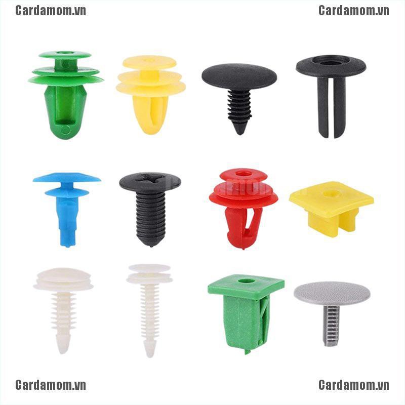 Bộ 100 Đinh Tán Nhựa Chuyên Dụng Cho Xe Hơi