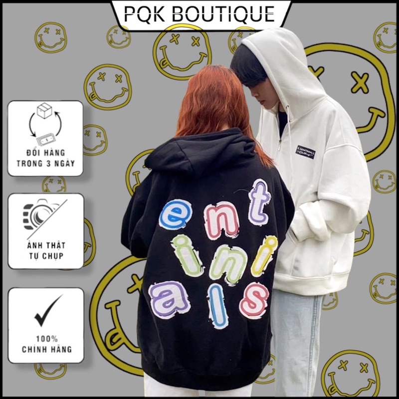 [Mã SKAMFSW175 giảm 10K đơn 50K] [sẵn] Áo Khoác Nỉ Form Rộng Dây Kéo SENTINIAL ulzzang unisex ( ảnh thật + hàng sẵn )
