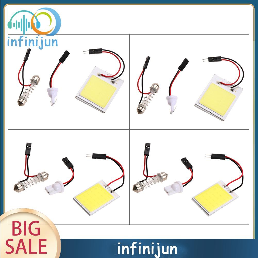 Set 2 Đèn Led T10 9mm Xenon Siêu Sáng Dành Cho Ô Tô