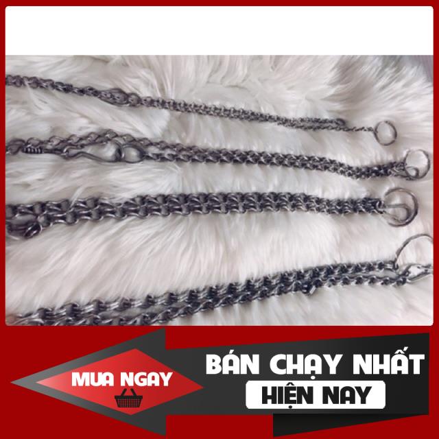 DÂY DẮT CHÓ MÈO - Dây xích inox không gỉ dắt chó mèo 0