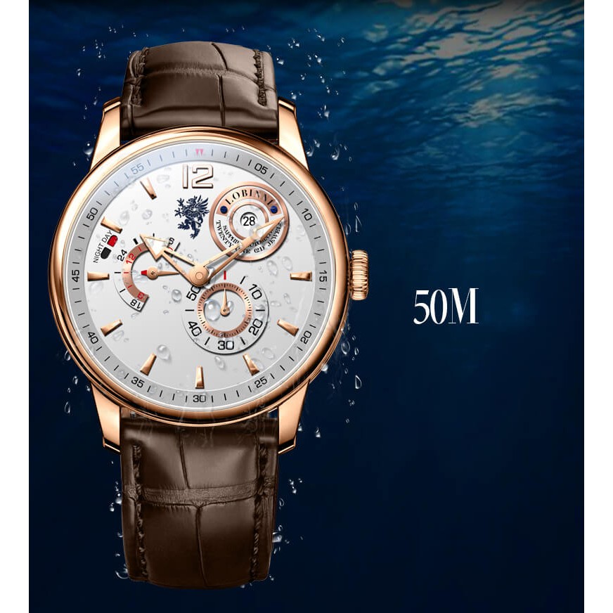 Đồng hồ nam chính hãng LOBINNI L18012-2