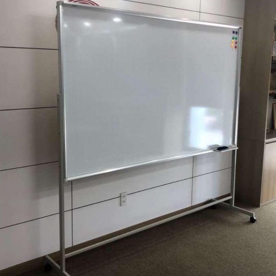 Bảng di động trắng, KT: 80x120cm, 100x120cm dòng Standard - Bảng Cường Thúy