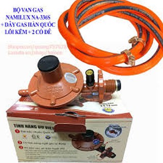 Van bếp ga Namilux kèm dây ga