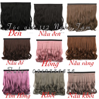 Combo tóc mũ có thể tháo rời