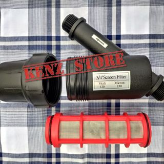 Bộ lọc nước cho hệ thống tưới cây, phun sương đầu nguồn... Bộ lọc màng 3/4'
