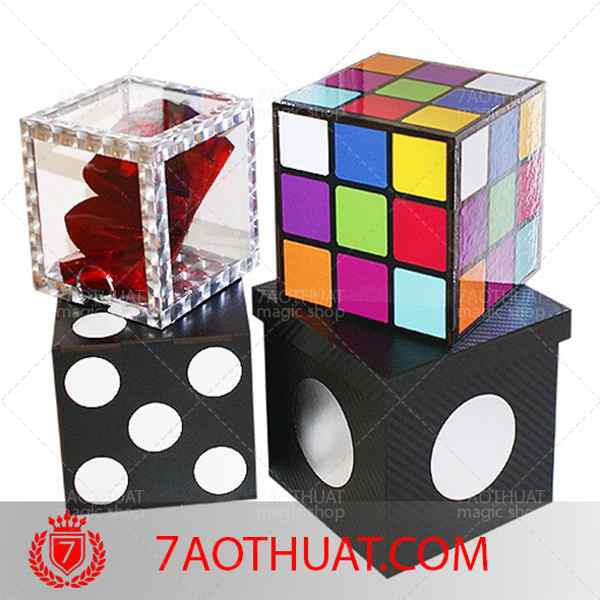 Dụng cụ ảo thuật sân khấu cao cấp : Tora Magic Crystal Cube