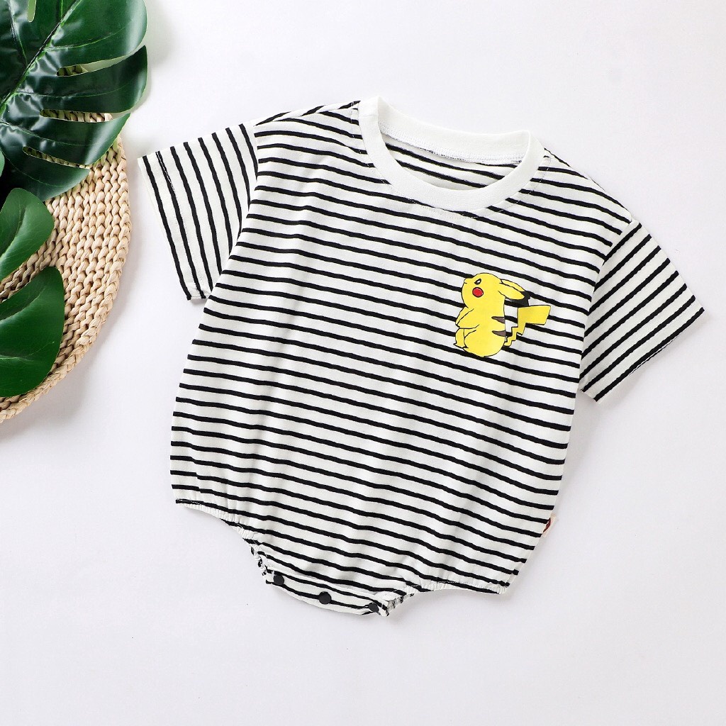 Bodysuit cho bé, áo liền quần bé trai, bé gái sơ sinh.6 tháng, 1 tuổi, 2 tuổi vải thun cotton thấm hút mồ hôi, mềm mịn.