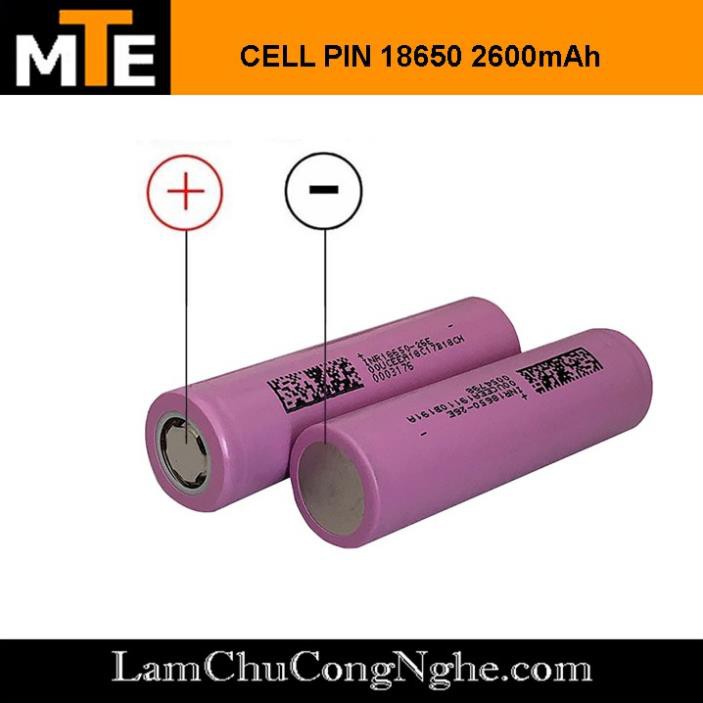 Mới! Pin sạc 18650 3.7V 2000-2200-2500-2600Mah